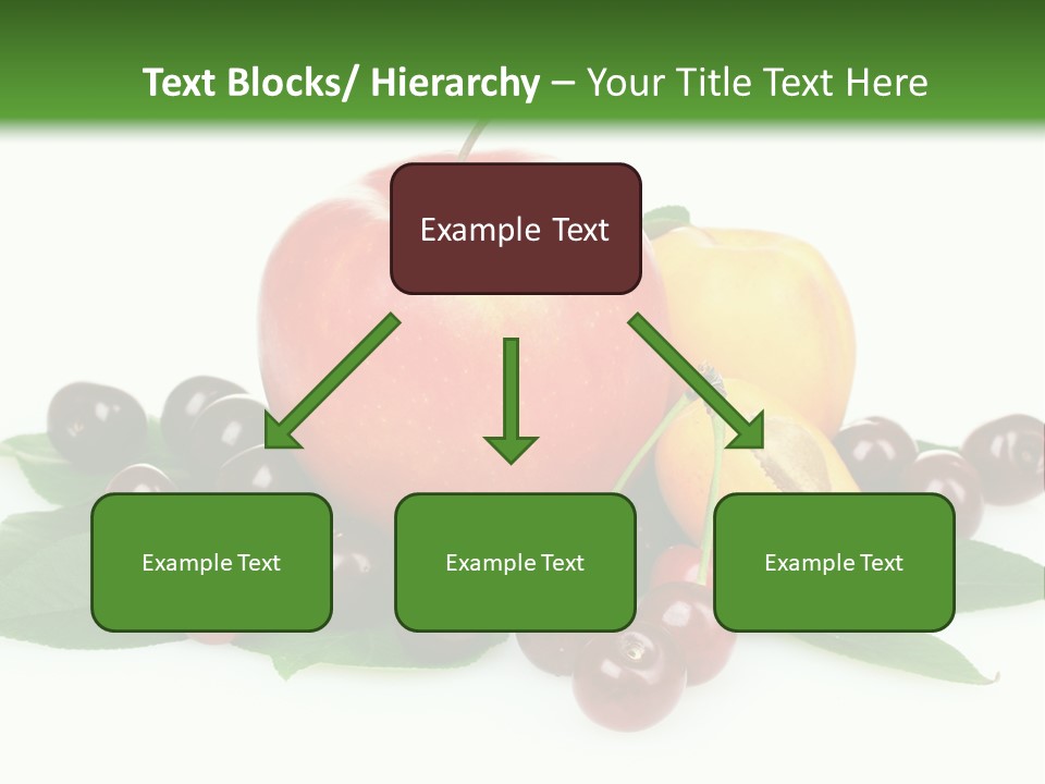 Tasty Red Fragrance PowerPoint Template