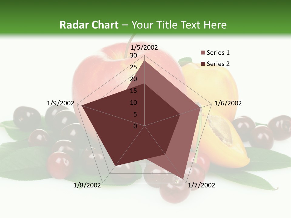 Tasty Red Fragrance PowerPoint Template