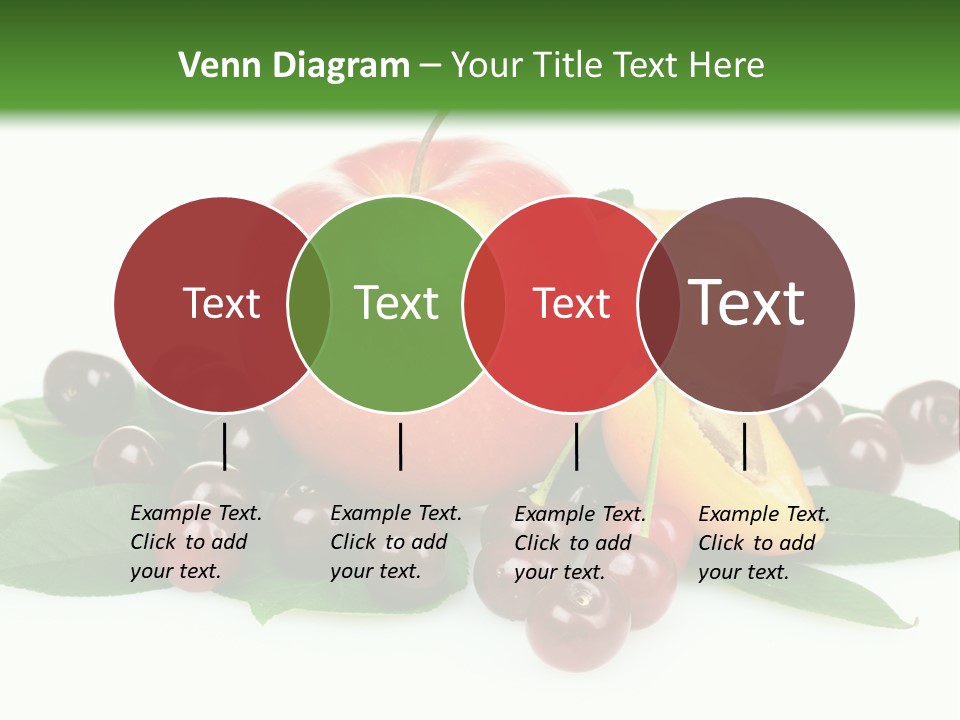 Tasty Red Fragrance PowerPoint Template