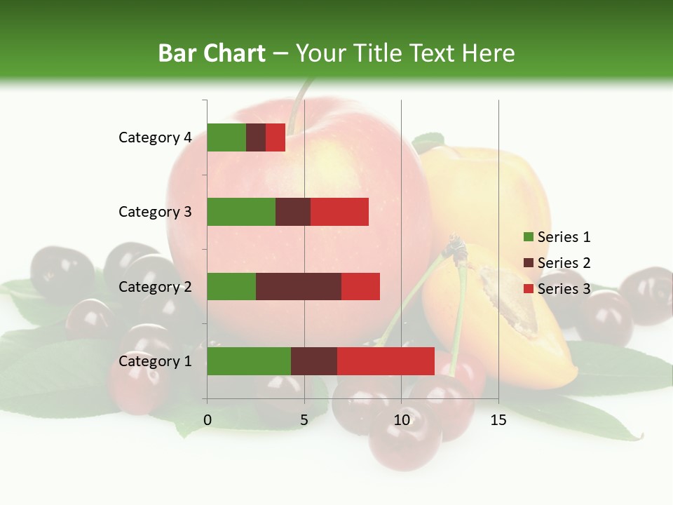 Tasty Red Fragrance PowerPoint Template