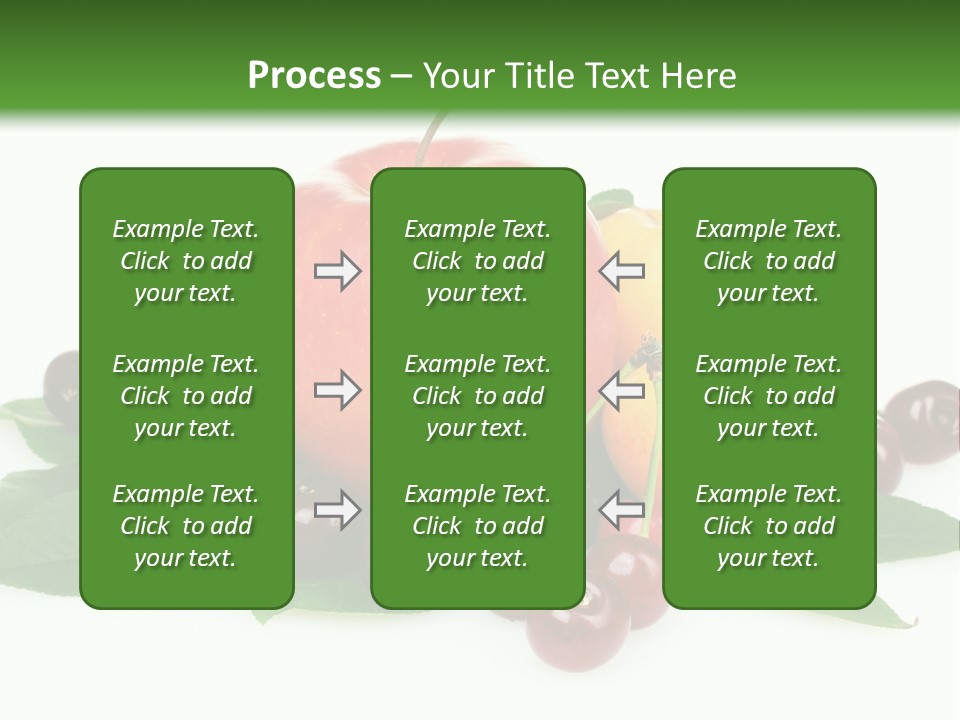 Tasty Red Fragrance PowerPoint Template