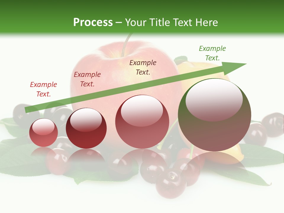 Tasty Red Fragrance PowerPoint Template