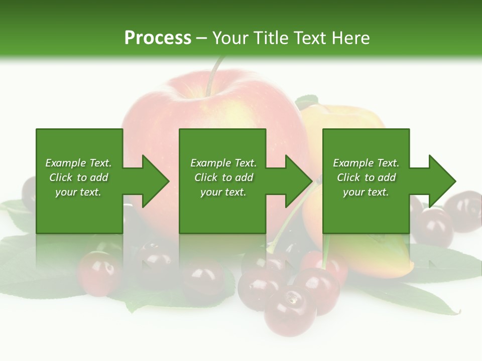 Tasty Red Fragrance PowerPoint Template