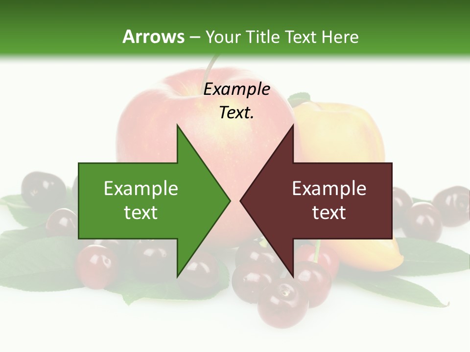 Tasty Red Fragrance PowerPoint Template