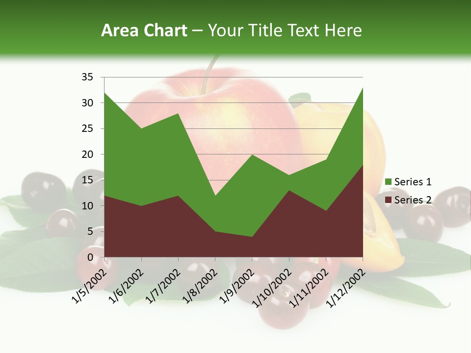 Tasty Red Fragrance PowerPoint Template