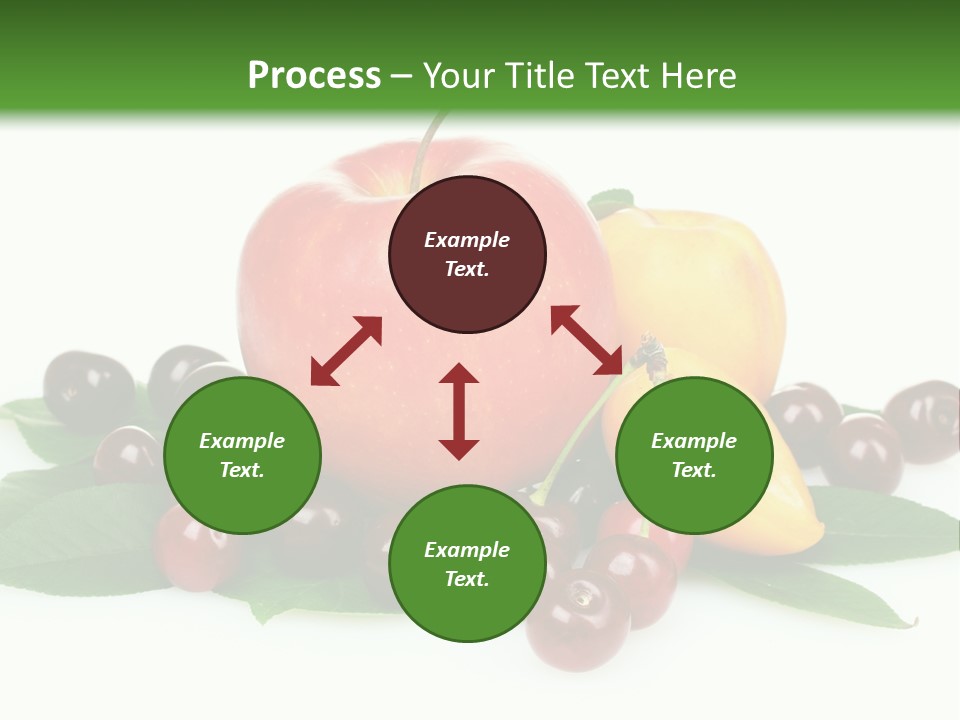 Tasty Red Fragrance PowerPoint Template