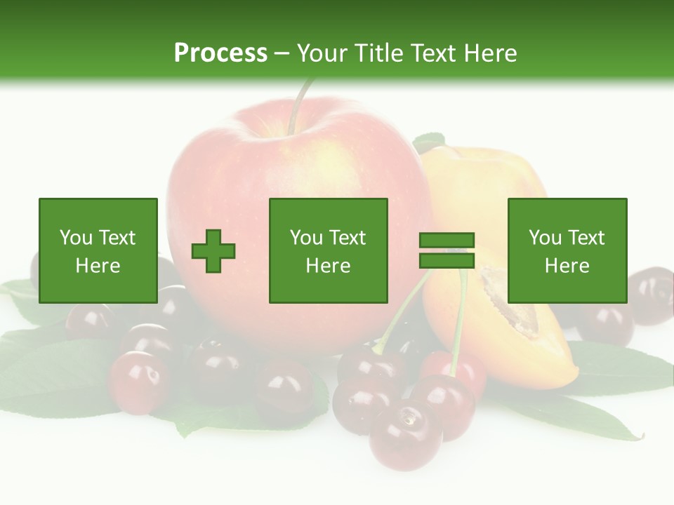 Tasty Red Fragrance PowerPoint Template