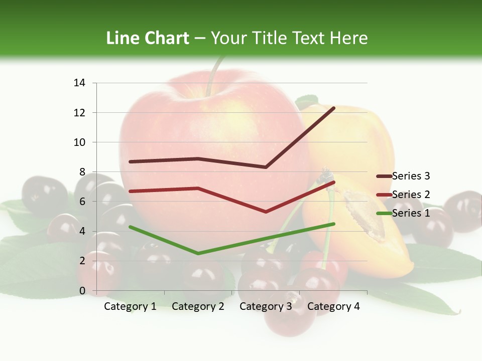 Tasty Red Fragrance PowerPoint Template