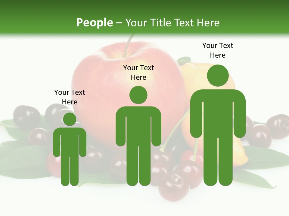 Tasty Red Fragrance PowerPoint Template