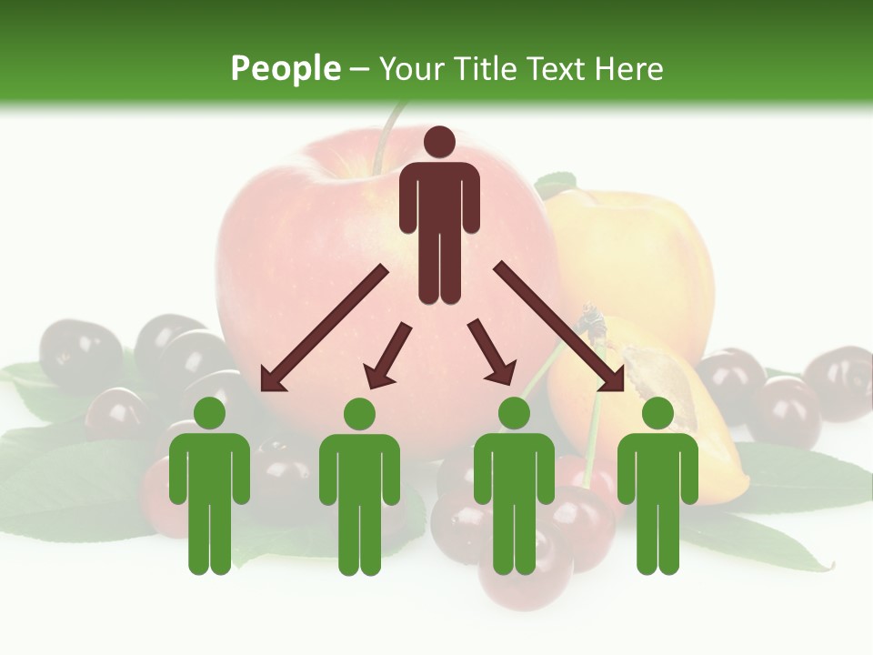 Tasty Red Fragrance PowerPoint Template