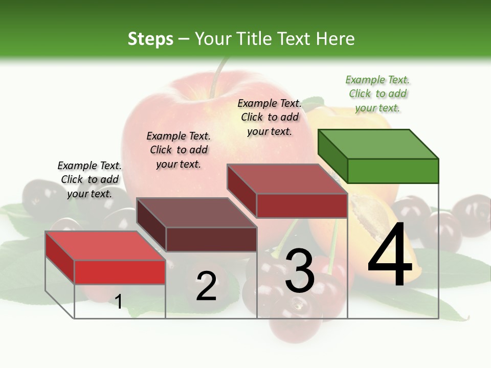 Tasty Red Fragrance PowerPoint Template