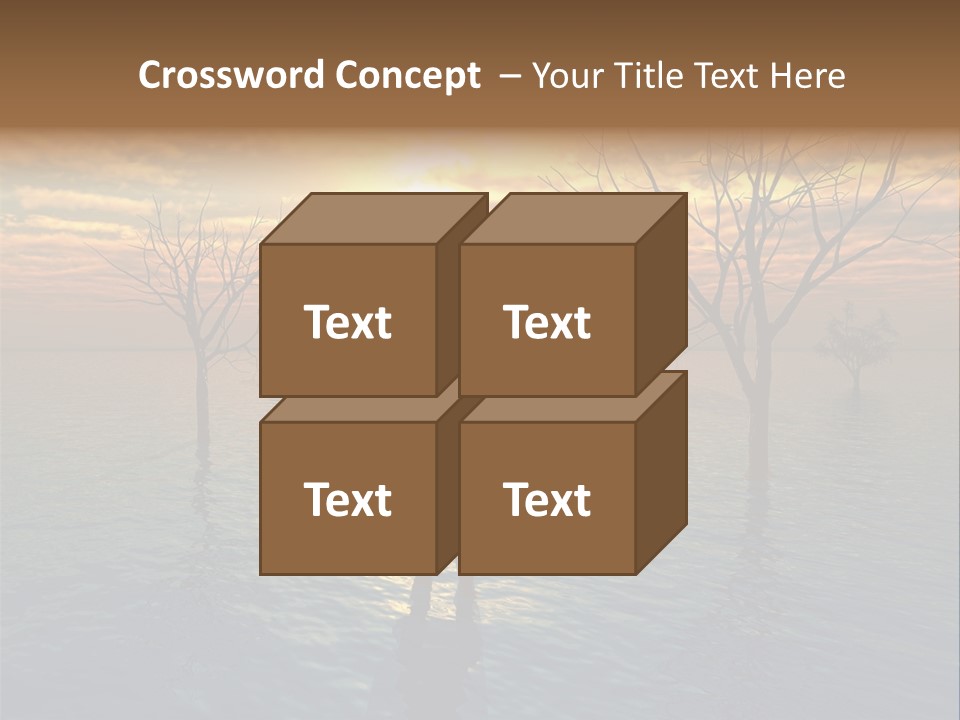 Climate Change Relief Rain PowerPoint Template