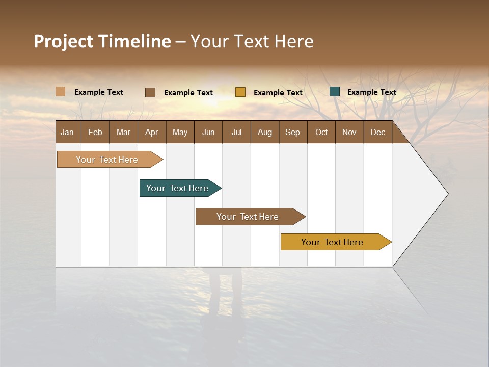 Climate Change Relief Rain PowerPoint Template