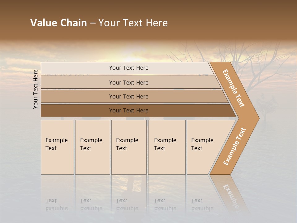 Climate Change Relief Rain PowerPoint Template