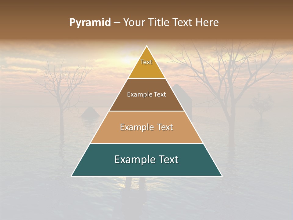 Climate Change Relief Rain PowerPoint Template