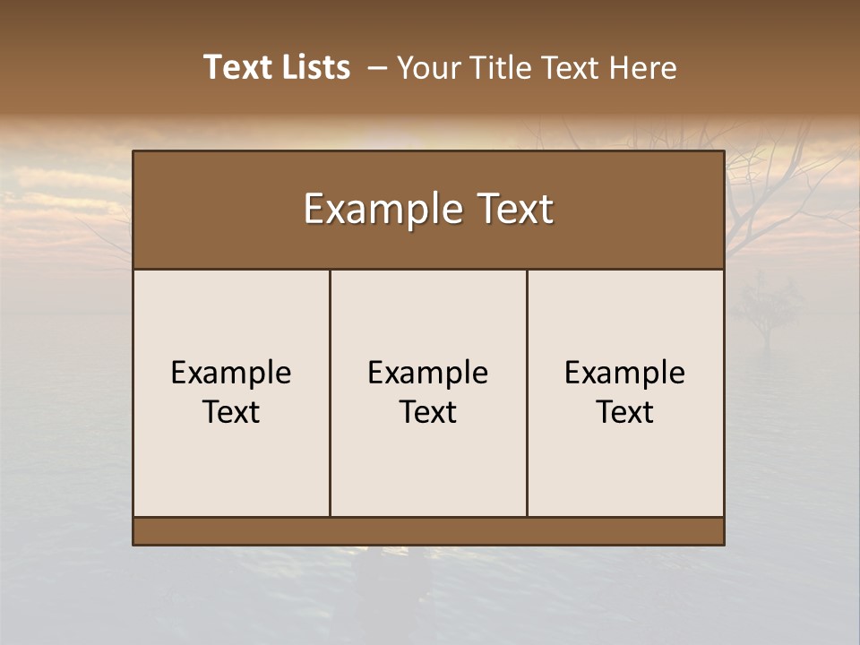 Climate Change Relief Rain PowerPoint Template