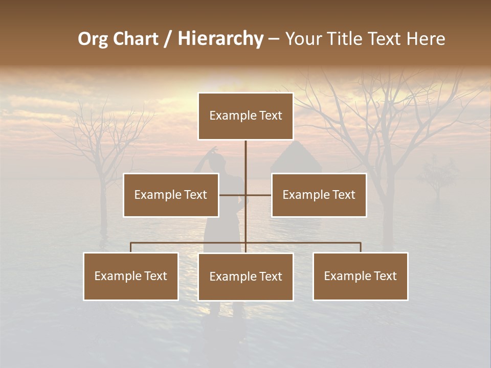 Climate Change Relief Rain PowerPoint Template