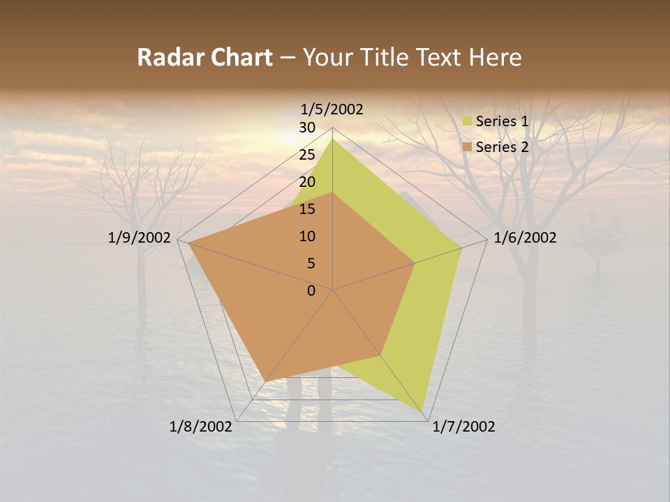 Climate Change Relief Rain PowerPoint Template