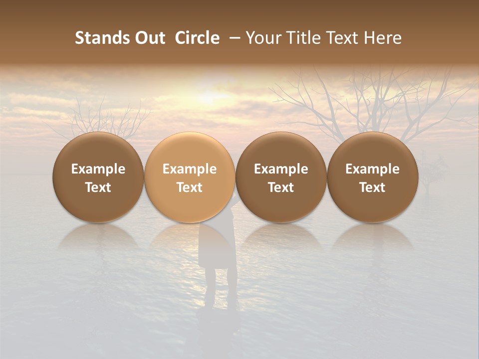 Climate Change Relief Rain PowerPoint Template