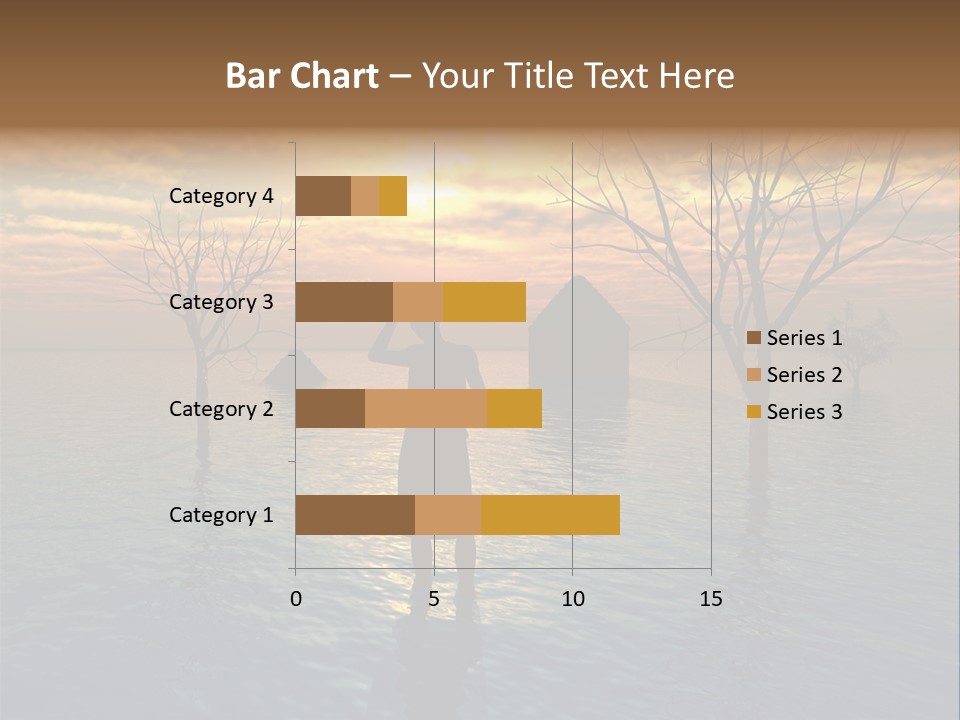 Climate Change Relief Rain PowerPoint Template