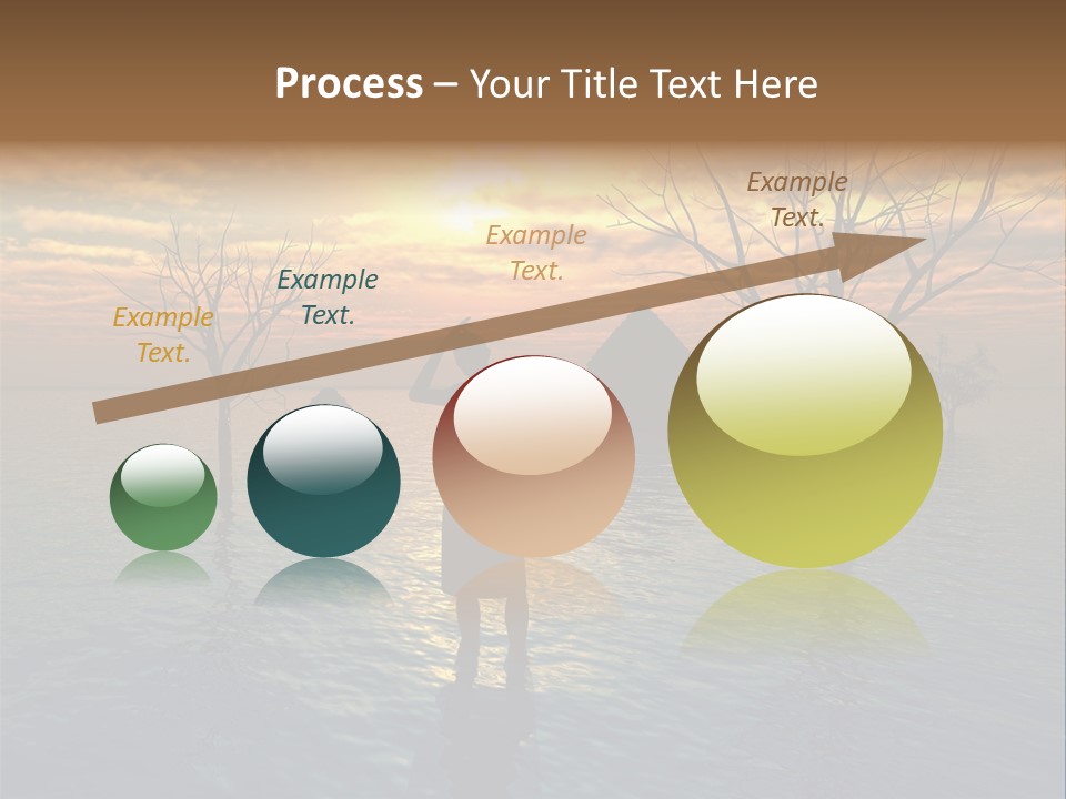 Climate Change Relief Rain PowerPoint Template