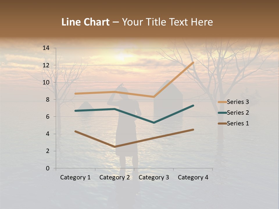 Climate Change Relief Rain PowerPoint Template