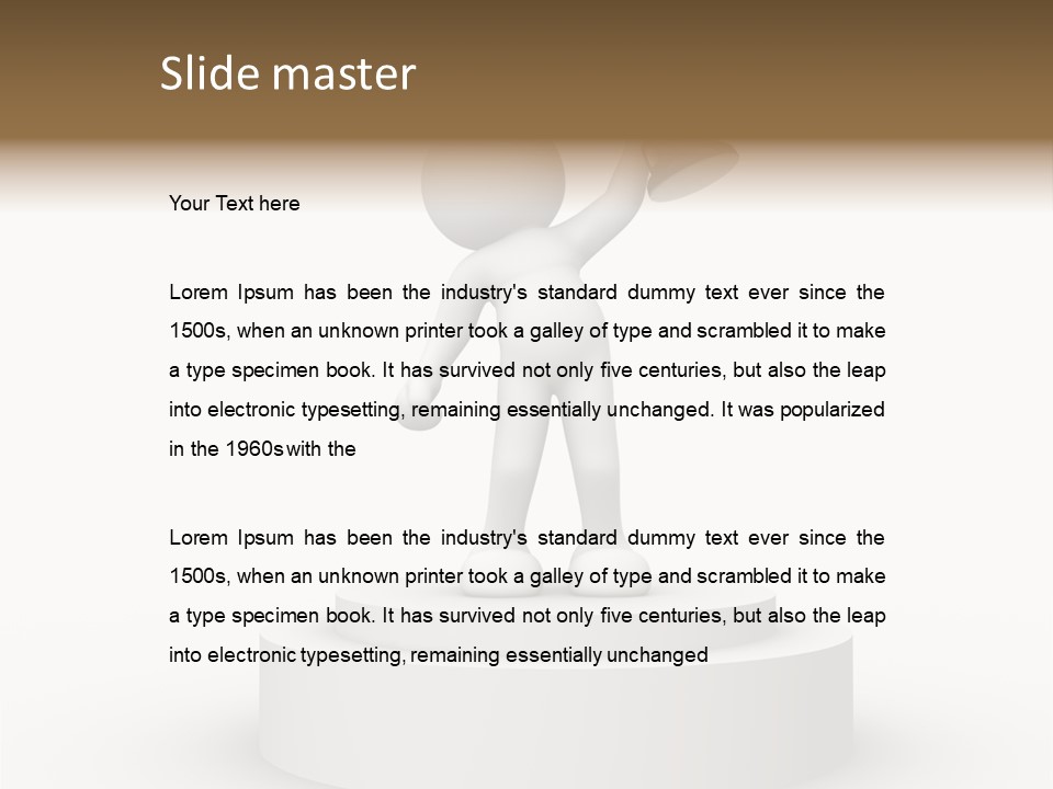 Award Event Best PowerPoint Template