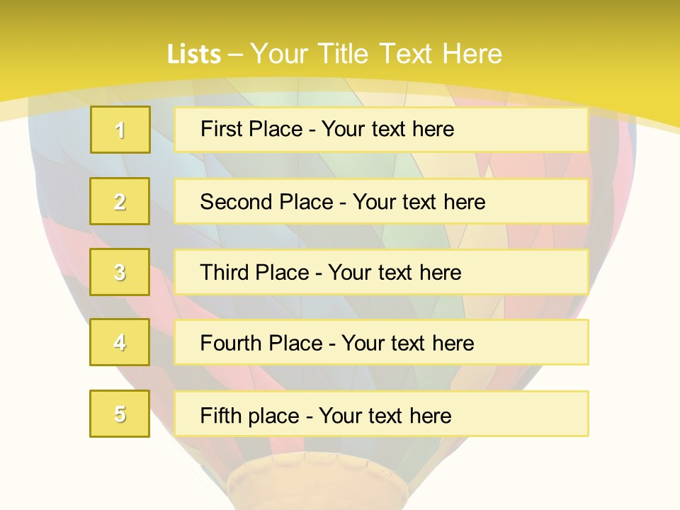 Icon Inflate Slow PowerPoint Template