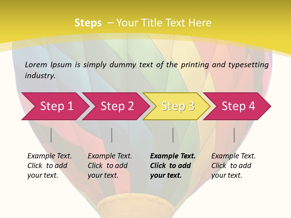 Icon Inflate Slow PowerPoint Template