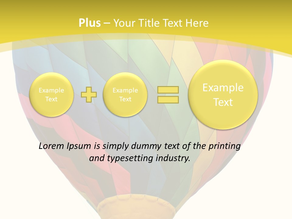 Icon Inflate Slow PowerPoint Template