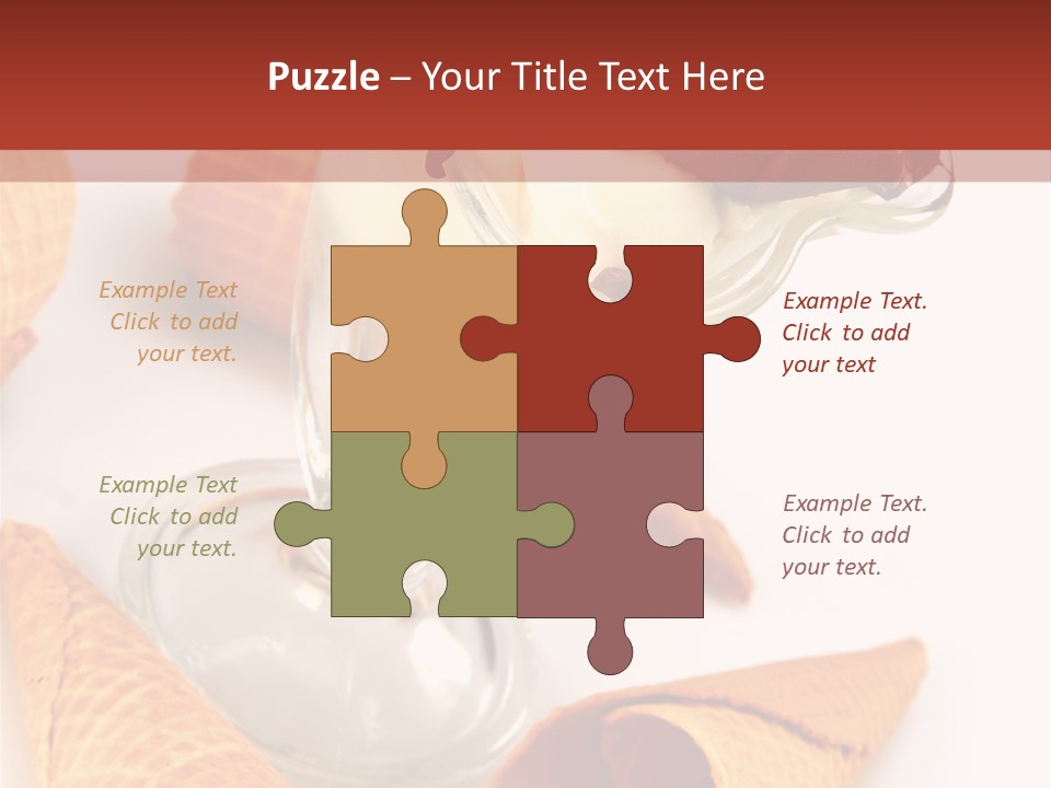 Delicious Splurge Tasty PowerPoint Template