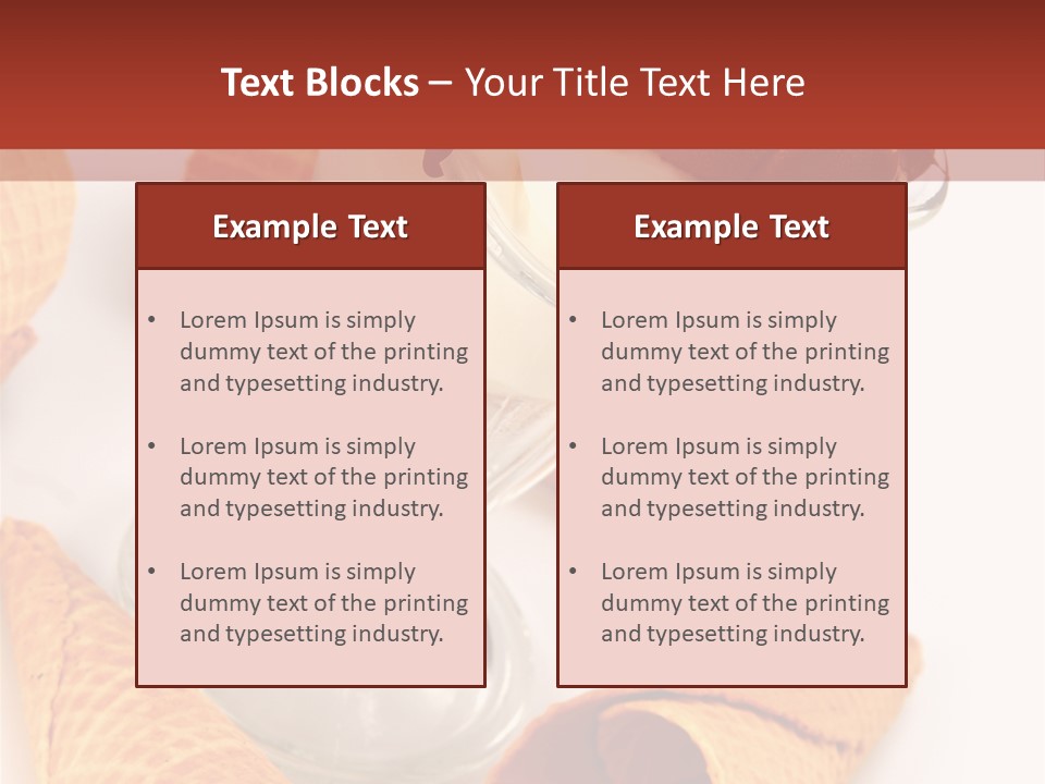 Delicious Splurge Tasty PowerPoint Template
