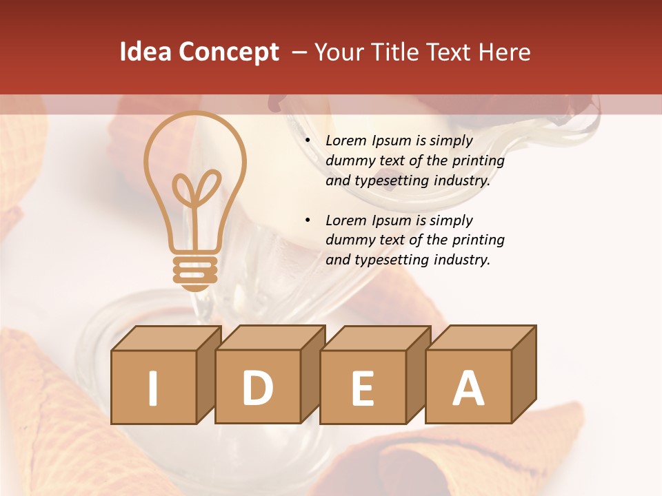 Delicious Splurge Tasty PowerPoint Template