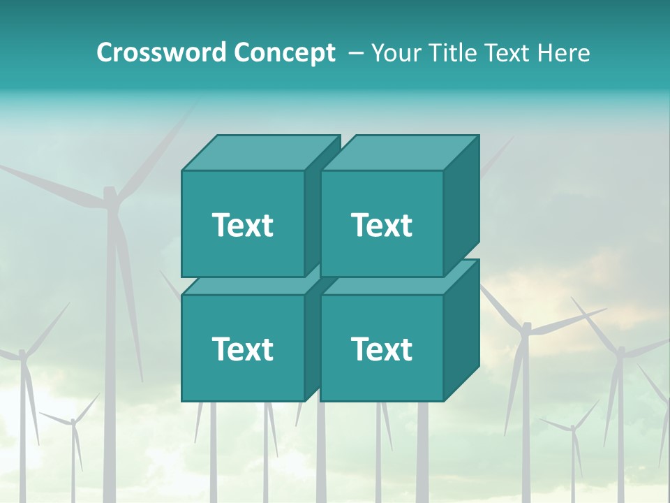 Development Protected Farm PowerPoint Template
