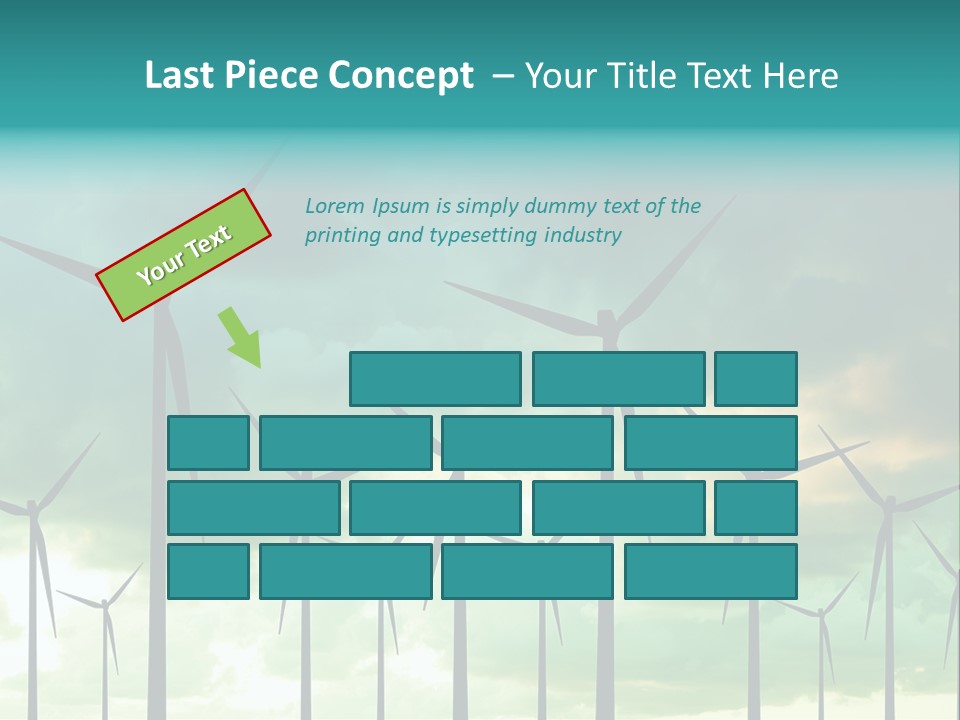 Development Protected Farm PowerPoint Template