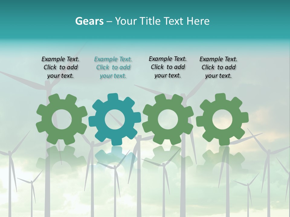 Development Protected Farm PowerPoint Template