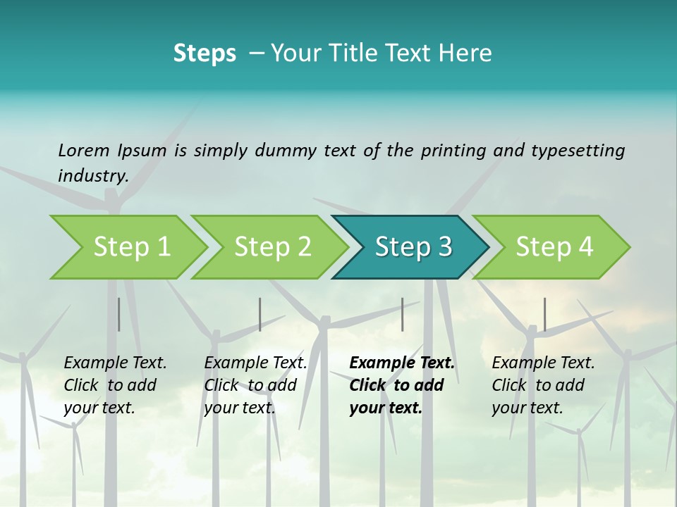 Development Protected Farm PowerPoint Template