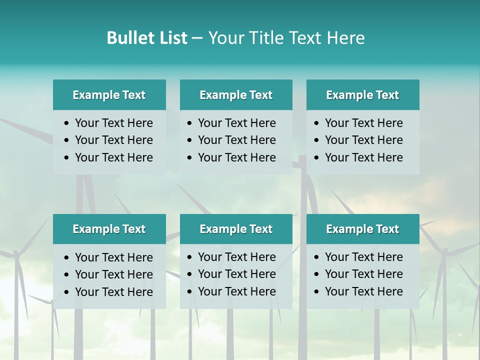 Development Protected Farm PowerPoint Template