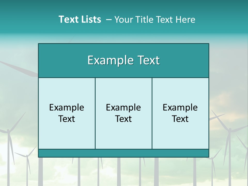 Development Protected Farm PowerPoint Template