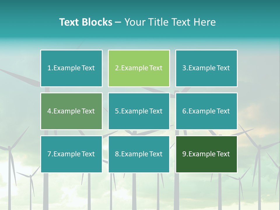 Development Protected Farm PowerPoint Template