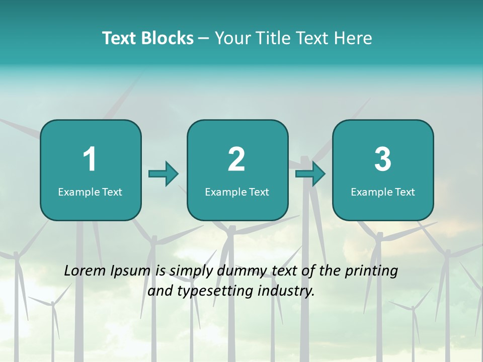 Development Protected Farm PowerPoint Template