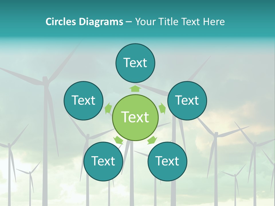 Development Protected Farm PowerPoint Template