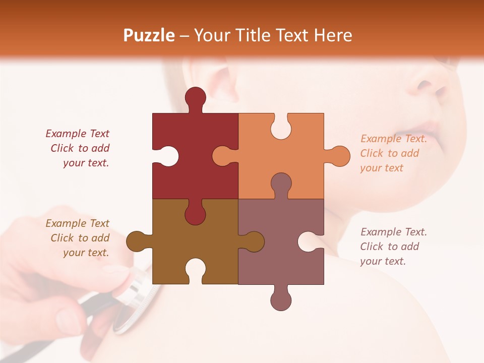 Health Child Lifestyle PowerPoint Template