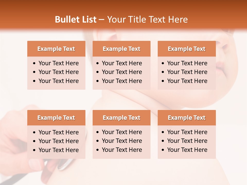 Health Child Lifestyle PowerPoint Template