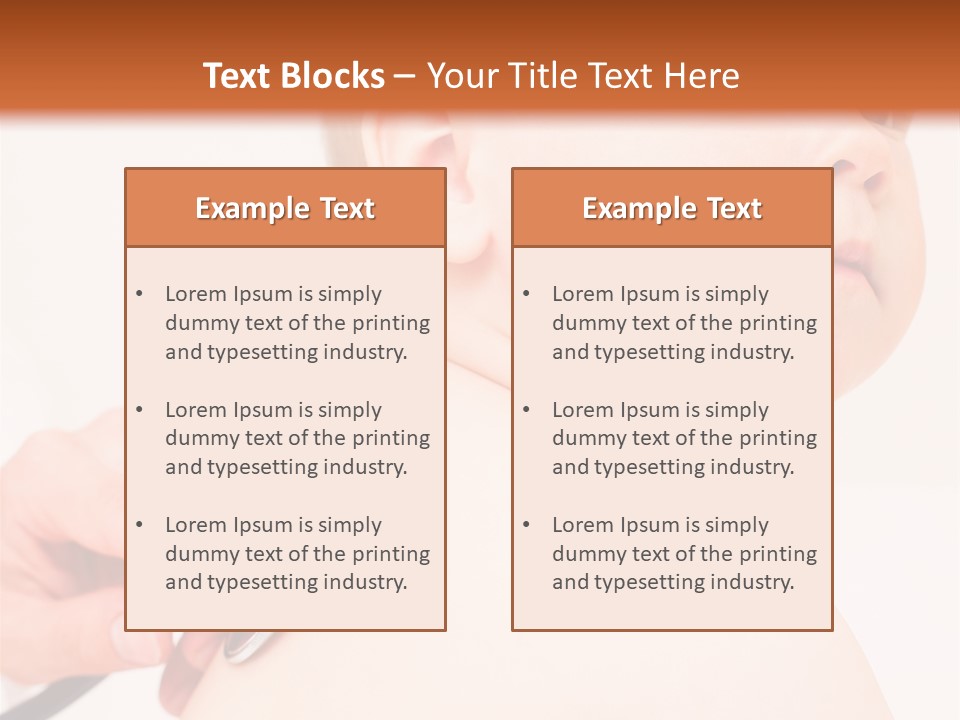 Health Child Lifestyle PowerPoint Template