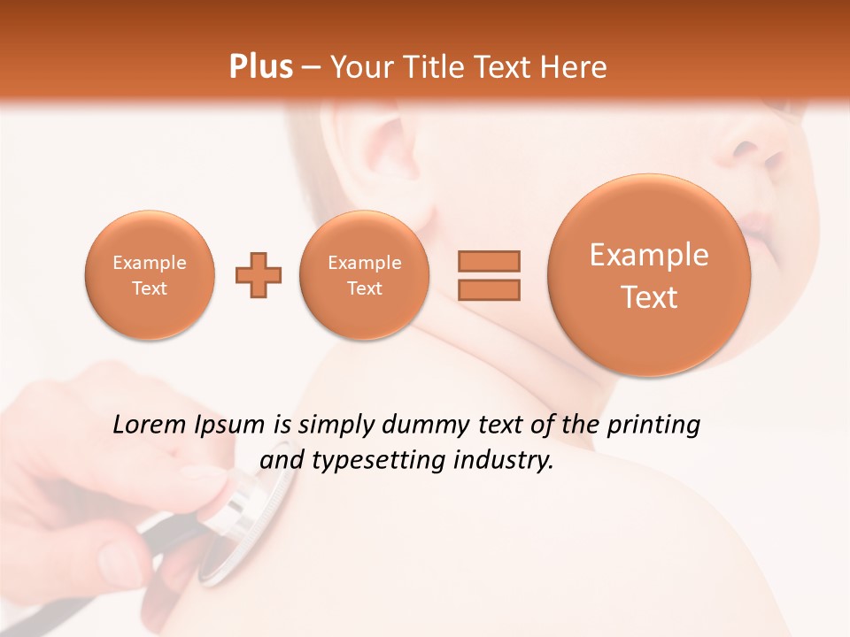 Health Child Lifestyle PowerPoint Template