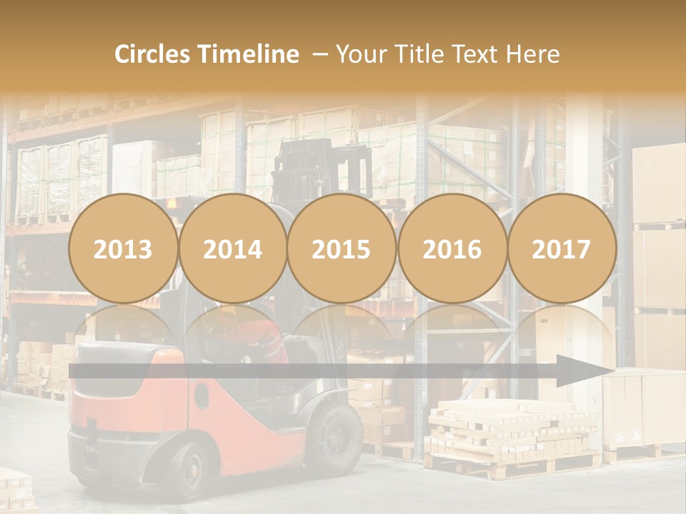 Rack Arrangement Worker Store PowerPoint Template