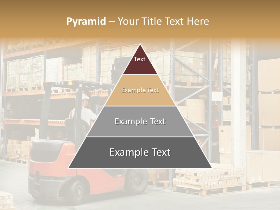 Rack Arrangement Worker Store PowerPoint Template