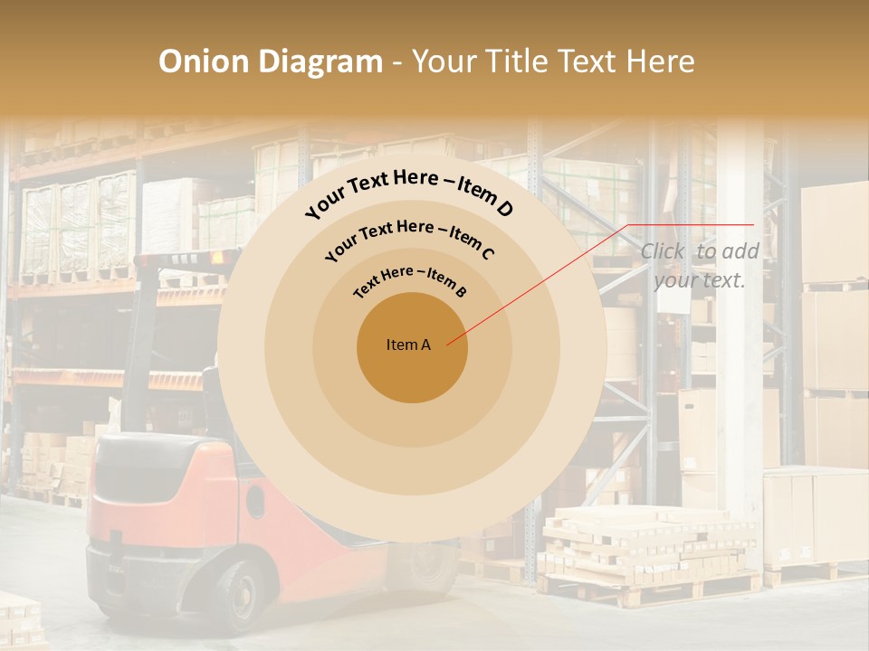 Rack Arrangement Worker Store PowerPoint Template