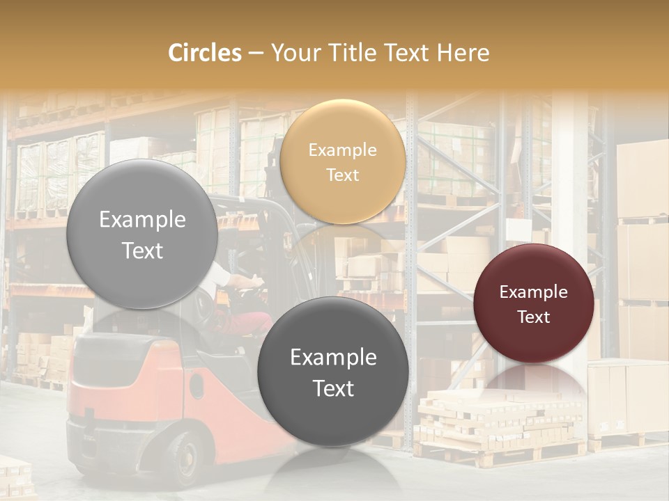 Rack Arrangement Worker Store PowerPoint Template